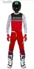 Autres vêtements 2023 RED SEVEN Zero Dirt Bike Off Road Gear Set Moto Race Wear Top Motocross Vêtements mx Set Moto ComboL231007