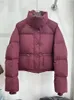 Casacos de trincheira femininos 2023 jaqueta de inverno mulheres curtas parkas algodão quente acolchoado gola solta puffer feminino estudante outwear