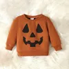 Kledingsets Kinderen Meisjeskledingset modieuze bedrukte topjas broek 0-3 jaar oud Beibei Kerstmis Halloween mode kinderkleding 231006