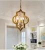 American Brass Pendant Lamps Retro Vintage Copper Chandelier Pendant Lights Fixture Dining Room Home Indoodr Bedroom Decor Ceiling Hanging Droplight