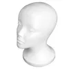 Hårklipp kvinnlig huvudmodell peruk hatt display styrofoam skum mannequin manikin