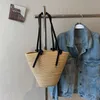 Borse da sera Borsa estiva da spiaggia di grande capacità per le donne 2023 Borsa a tracolla in paglia di Boemia Boho Designer femminile Borse in rattan intrecciato