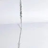 Pendentif Colliers DJMAX Full Diamond Collier Bracelet pour femmes Original 925 Sterling Silver Lady's Diamond Clavicule Chaîne 231005