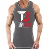 Vêtements pour hommes porter débardeur Fitness mâle été Stringer Sexy Muscle musculation levage débardeur Cotton238p