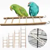 Autres fournitures d'oiseaux Échelles Swing Pet Hamsters Suspendus Échelle Scratcher Jouets en bois Jouet d'escalade Artisanat Perroquet Birdcage