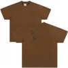 JL GC T-Shirt Flowing Letter Print All-Match Women Men Men Casual Pure Cotton Short Shortging Spring Summer Street Wear Streetwear S-XXL