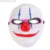 Maski imprezowe Maski do maskarady Party Scary Clowns Mask Payday 2 Halloween Horible Graffiti Graffiti Mask Mask Movie Cosplay Mask Q231009