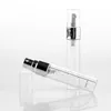 2 ml 3 ml 5 ml flacon pulvérisateur portable Transparent bouteilles en verre de parfum flacons rechargeables atomiseur de parfum voyage F409 Etulk