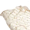 Couvertures Couverture d'impression Serviette de douche pour bébé Born Wrap Serviette de bain en coton à 4 couches