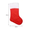 Chaussettes pour enfants de Noël à paillettes en peluche chaussettes de Noël pour enfants sac cadeau ornement joyeux Noël décor pour la maison ornements de Noël pendentifs suspendus 231006