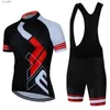 Autres vêtements cyclisme 2022 hommes été Anti-UV cyclisme ensemble respirant course Sport vtt vélo cyclisme vêtements SuitL231007