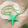 Pendant Necklaces Ailodo 5 Colors Big Starfish Necklace For Women Minimalist Summer Beach Simple Fashion Party Jewelry Girls Gift