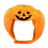 Kat kostuums Halloween huisdier pompoen hoed hond aankleden hoofdtooi kleine cosplay kostuum grappige feestmuts accessoires