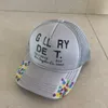 2023 Summer Designer Ball Caps GP Graffiti Chapeau Casual Lettrage Galeries Curved Dept Brim Baseball Cap Hommes Femmes Lettres Impression Chapeaux