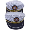 Party Hats Mens Hat Venice Captains Hat Men Boating Girl Accessories Sailor Women Clothing Hats Party 231007
