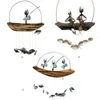 Decoratieve beeldjes Windgong Hangende Bell Tuin Decor Yard Decoraties Deur Ornament