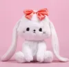 Leuke lange oor konijn pop cartoon knuffels groothandel verjaardagscadeaus voor kinderen en meisjes pop
