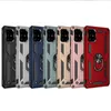 Articoli caldi Custodia per telefono moderna ed elegante con anello in metallo per Samsung Galaxy A71 Custodia con cover posteriore magnetica per A51 per iPhone