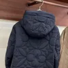 Giacca di design di lusso uomo donna piumino d'oca 1V logo ricamato piumino invernale parka giacca a vento con cappuccio con cerniera da uomo