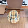 Classic plaid print Fedora foe kids fashion accesories high quality baby caps children Stingy Brim Hats Oct05