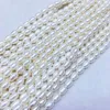 Beads Natural Freshwater Pearl 6-7m High Quality High-gloss Rice-shaped Pearls Handmade DIY Bracelets Necklaces Earrings Jewelry