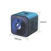 AS02 WiFi Мини IP-камера Защита безопасности Умный дом Микро-видеокамера Ночная простая установка Мобильное обнаружение Радионяня