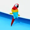 Brooches CINDY XIANG Arrival Enamel Parrot For Women Animal Pin 2 Colors Available Summer Design Fashion Accessories Gift