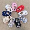 Sandals Born Summer 9 Colors Triangle Cotton Hard Sole Baby Moccasins Anti-slip Infant Girls Boys