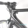 Speed Aero Design Carbonfaser-Rennrad, komplettes Fahrrad und Vorderseite