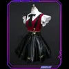 Game Needy Girl Overdosis Cosplay Kostuum Pruik Schoenen Anime Jk Uniform Lederen Rok Set Abyss Kangel Ame Chan Cosplay Costumecosplay