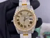 Luxury Watches Mens Watch Designer Watches High Quality Movement Watches Män Moissanite Watch Iced Out Watch Diamond Watch Montre Automatisk mekanisk klocka 121
