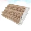 Cotton Swabs 500PCS Q- tips Cotton Swab Single Cotton 15CM Wooden Handle with Box 231007