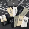 Cst5 Essentialsocks Hosiery One Stitch Double Thread Double Thread Men and Women's Letters Trendy Brand Sports Stockings Cotton