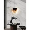 Hanglampen Lamp Led Art Kroonluchter Licht Kamer Decor Nordic Eenvoudig Nachtkastje Kleine Persoonlijkheid Creatief Restaurant Cafe Glas Hangend