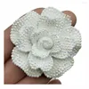 Decorative Flowers 10/20PCS 45mm AB Glitter Roses Flower Flatback Flat Back Resin Cabochons Scrapbooking Phone Case Decor DIY Jewelry Hair