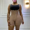 Femmes Shapers Corset Body Shaper Haute Compression Vêtement Contrôle de l'abdomen Double Body Taille Entraîneur Buste Ouvert Fajas263W