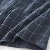 Homens sleepwear sono crepe tamanho verão desgaste fino algodão pano calças 2023 treliça simples pijama casa grande shorts respirável