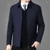 Vestes pour hommes Veste d'âge moyen et âgée Manteau ample Printemps Été Mince Casual Grand Papa Business