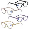 Sonnenbrille Mode Katzenaugen Lesebrille High Definition Anti Blaues Licht Presbyopie Brillen Männer Frauen Ultraleichte Presbyopie