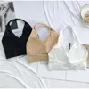 دبابات Camisoles Top Sport Brassiere ملابس داخلية عاجزة الإناث الرسن البرازي