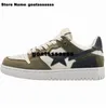 A Bathing Ape Court Sta Scarpe da ginnastica Scarpe da ginnastica Us12 Uomo Taglia 12 Eur 46 BapeStar Donna Us 12 Casual A Bathing Ape Bapeing SK8 Sta Designer Running Youth Big Size