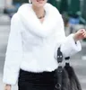 Women's Fur Faux Fur Women imitation fur coats tops fashion slim fur outwear Ladies short soft fur collar rabbit fur coat overcoats autumn winter 231006