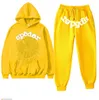 Survêtement Tech Set Digner Survêtement Sp5der Young Thug 555555 Angel Hoodi Hommes Femmes Veste À Capuche Printemps Automne Spider 555 9BBT LH0Z