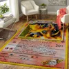 Tapis mode Anime carte zone tapis cadeau 3D imprimé chambre tapis sol anti-dérapant grand tapis décoration de la maison Style-1 231006
