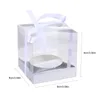 Take Out Containers 12 Pcs Cake Box Food Crisper Mini Container Muffin Pvc Baby Plastic