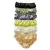 6pcs Women's Silk Bikini Underwear Briefs Size254G