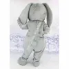 2024 SZARE CUTY Rabbit Mascot Costume Wysokiej jakości Kreskówki Charakterys Karnawał Dorośli rozmiar świątecznych urodzin impreza fantazyjna strój