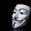 Maschere per feste 1Pc V per maschera di vendetta Halloween Masquerade Forniture per feste spaventose Costume cosplay Accessorio Puntelli Film anonimo Guy Fawkes Q231009