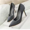 Nieuwe Vrouwen Pompen Suede Hoge Hakken Schoenen Mode Kantoor Schoenen Stiletto Party Schoenen Vrouwelijke Comfort Vrouwen Hakken Maat 34-43