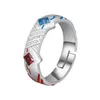Cluster Rings Darling In The Franxx 02 Ring Silver Open Halloween Cosplay Jewelry Anime Fandom Gift185p